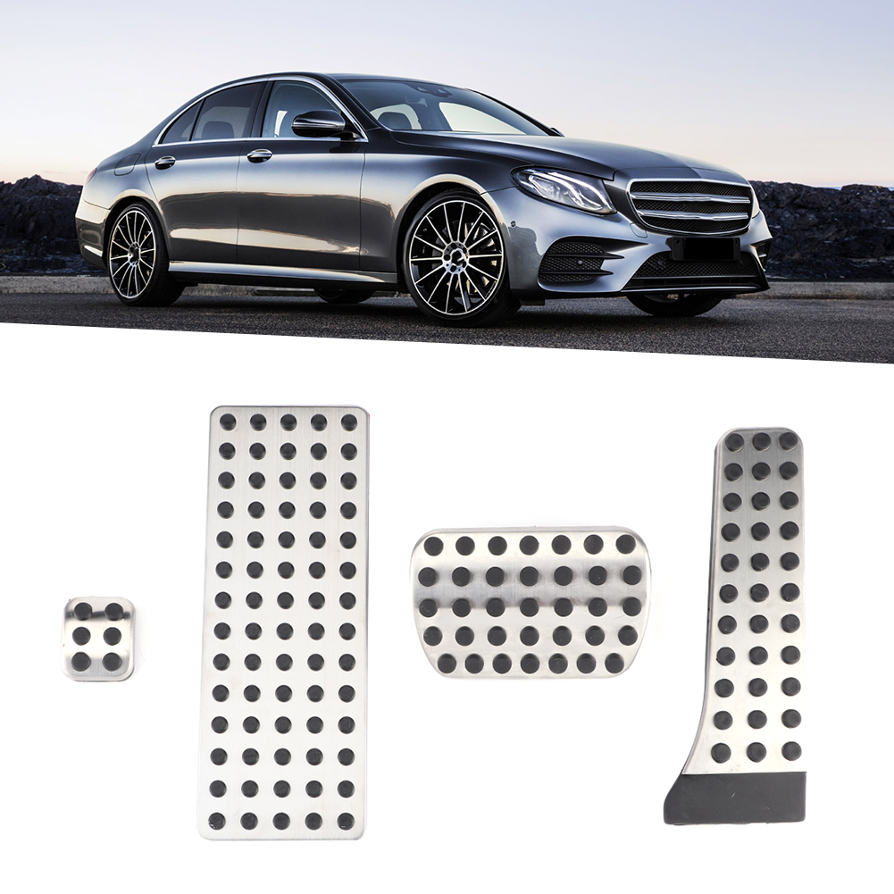 4-teiliges Set Rutschfester Gaspedal-fußstützen Passend Für Mercedes-benz Cesw Glk Cls Slk Amg (2010–2019)