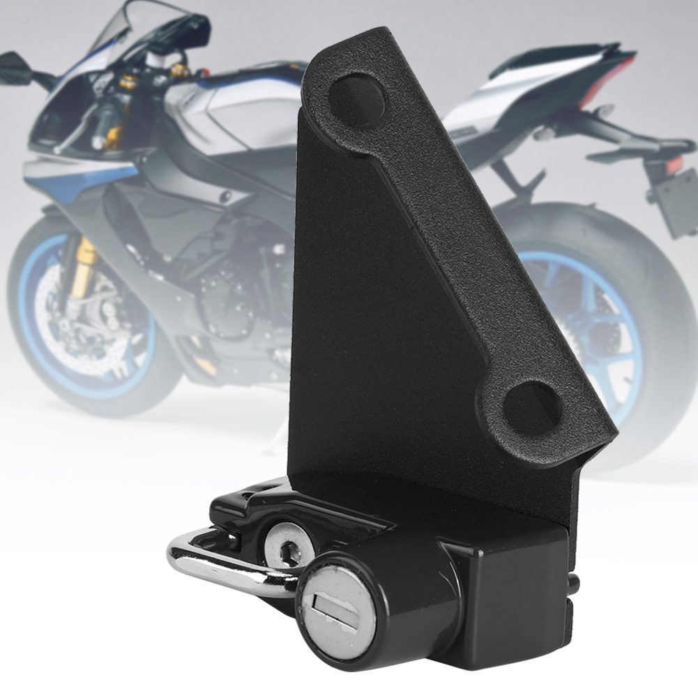 Motorrad-diebstahlsicherung Für Helme, Linke Seite, Passend Für Yamaha Yzf R1m R1s R6 (schwarz)