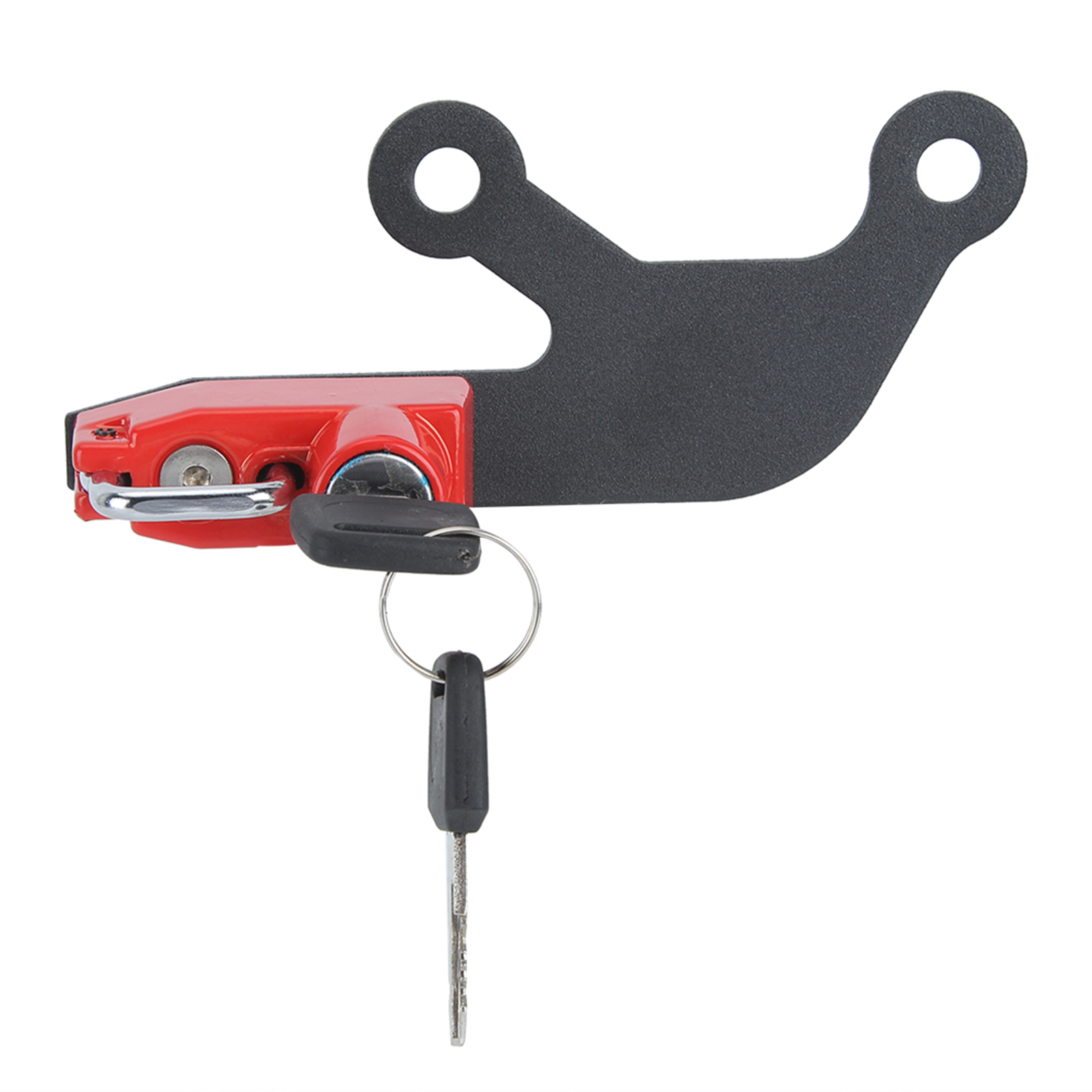Diebstahlsicheres Helmschloss Aus Aluminiumlegierung, Rechte Seite, Passend Für Kawasaki Ninja 650 Z 650 (rot)