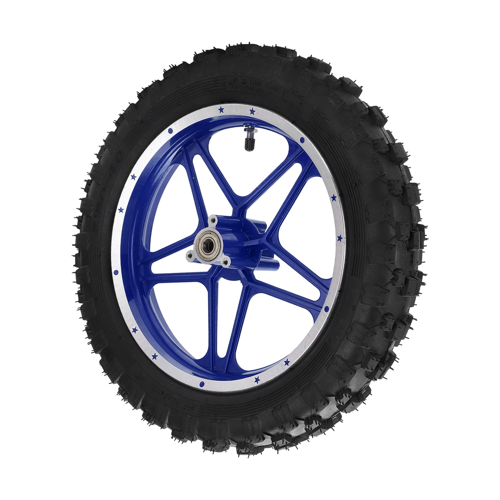 2.50-10 Rutschfester Hinterreifen, Passend Für 47-cm³- Und 49-cm³-2-takt-mini-motocross-motorräder, Blauer Gummi, Robustes Antriebsrad