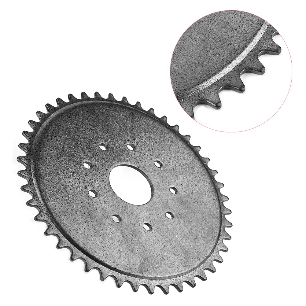 Kettenrad Mit 44 Zähnen Und 9 Löchern Für 49-cm³-, 66-cm³- Und 80-cm³-motorräder Robustes Getriebe Für Mopeds