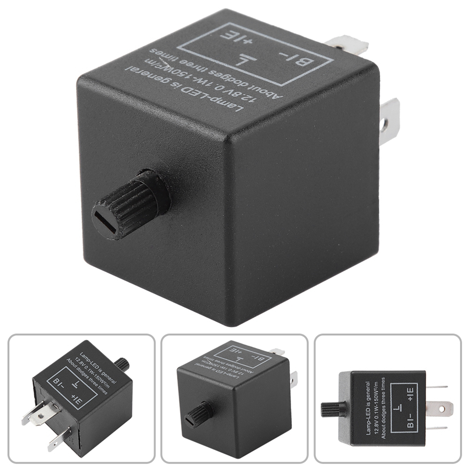 Einstellbares Elektronisches Led-blinkerrelais Cf14 Jl-02, Kompatibel Mit Cf14k, Für Blinker Und Signalleuchten, 12 V, Universell
