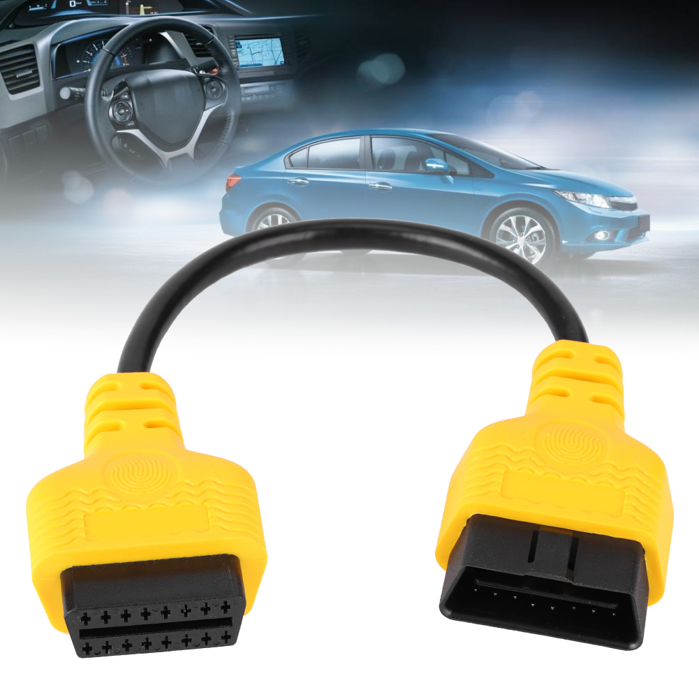 11,8 Zoll Obd2-verlängerungskabel, 16-polig, Stecker Auf Buchse, Diagnoseadapter