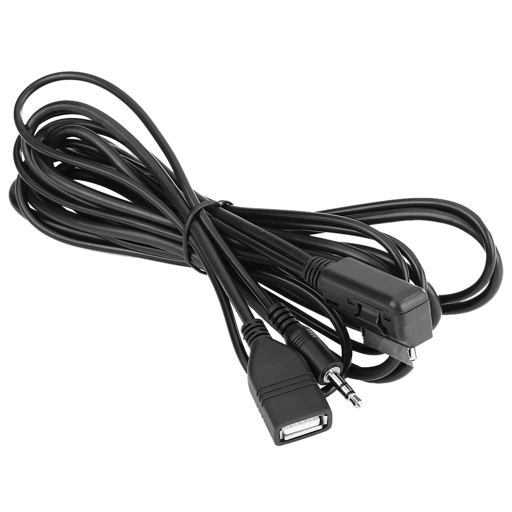 Usb-schnittstellen-aux-ladekabel Für Mercedes-benz C63 E200l Cls Es Ml, Ami Mmi-anschluss, Kfz-adapter