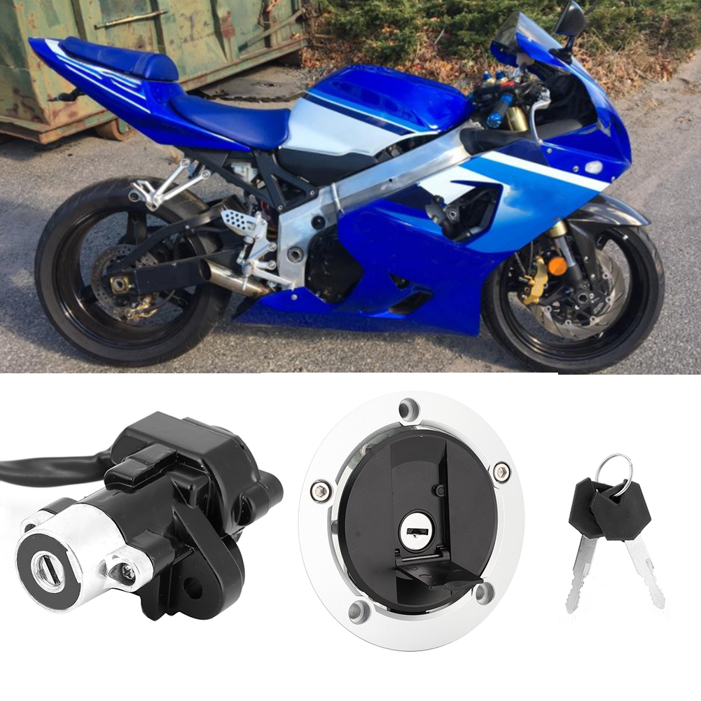 Zündschloss, Sitzbankschloss, Schlüssel, Tankdeckel-set Passend Für Suzuki Gsxr600 750