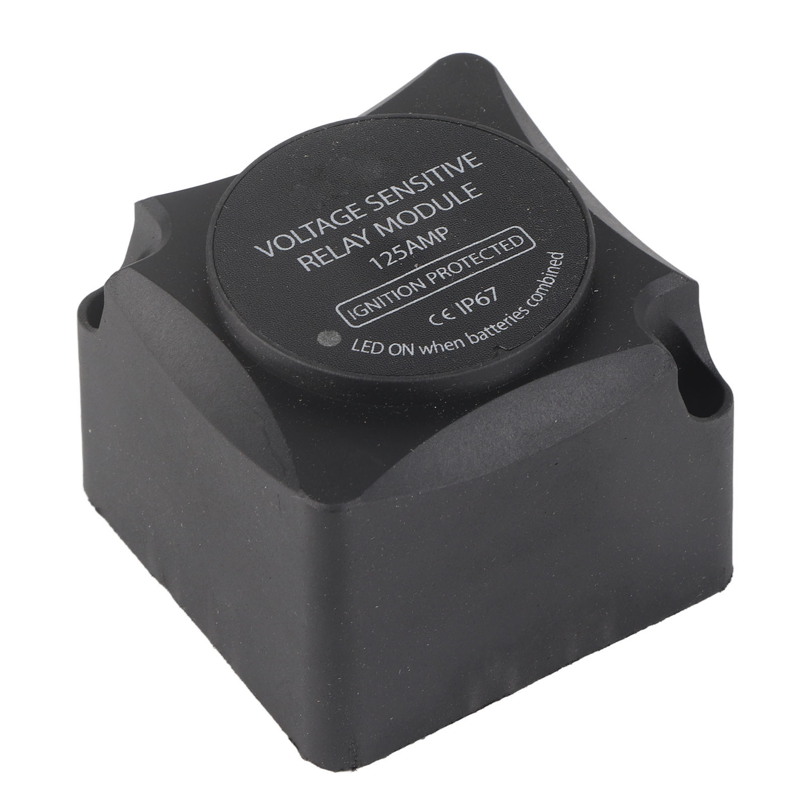 Automatisches Dual-batterie-laderelais 125a Vsr, Spannungsgesteuerter Batterietrenner, 12v/24v-isolator Mit Intelligenter Ladefunktion