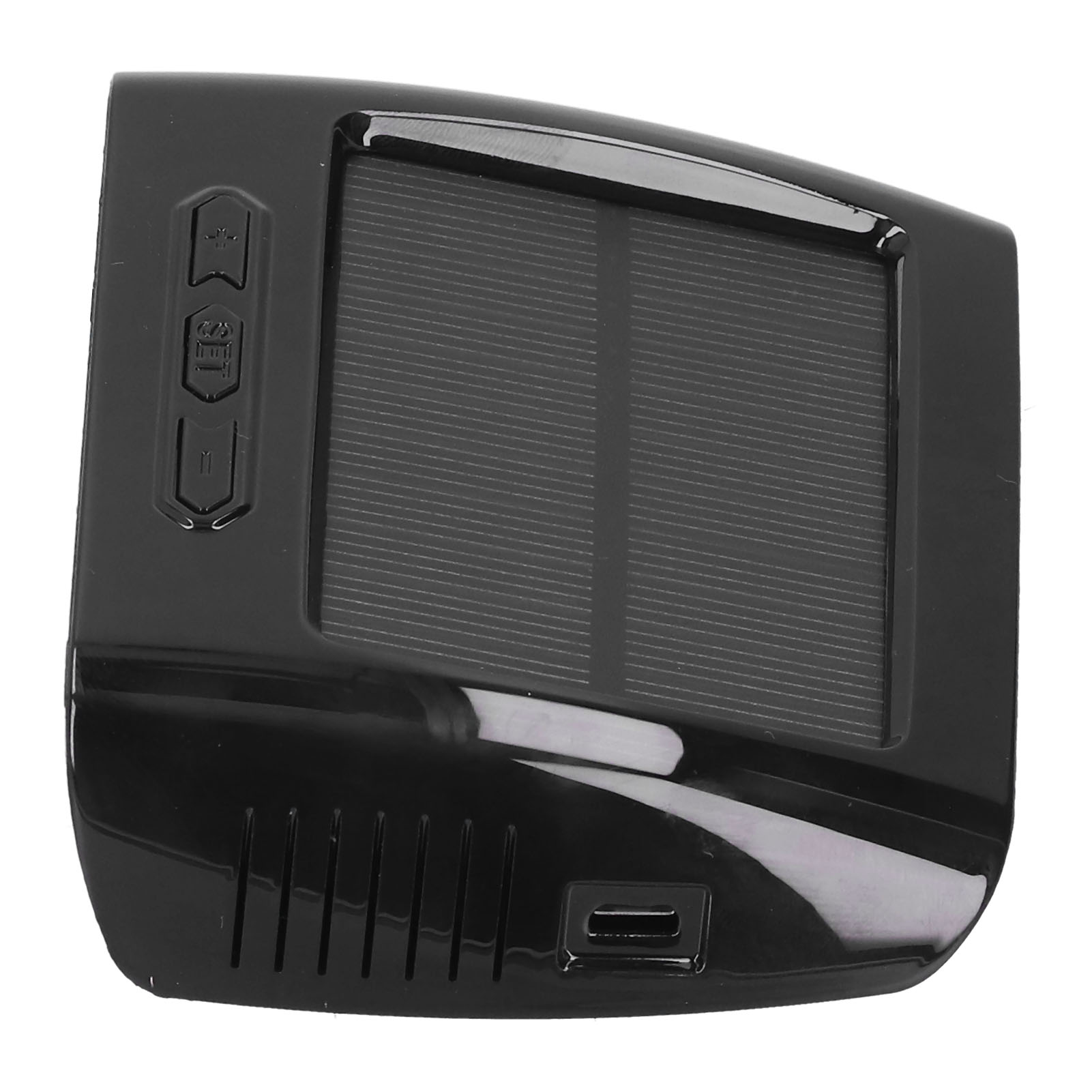 Solarbetriebenes Reifendruckkontrollsystem (tpms) Mit 4 Sensoren, Lcd-bildschirm, Temperaturerkennung, Armaturenbretthalterung Und Usb-/solarstromversorgung