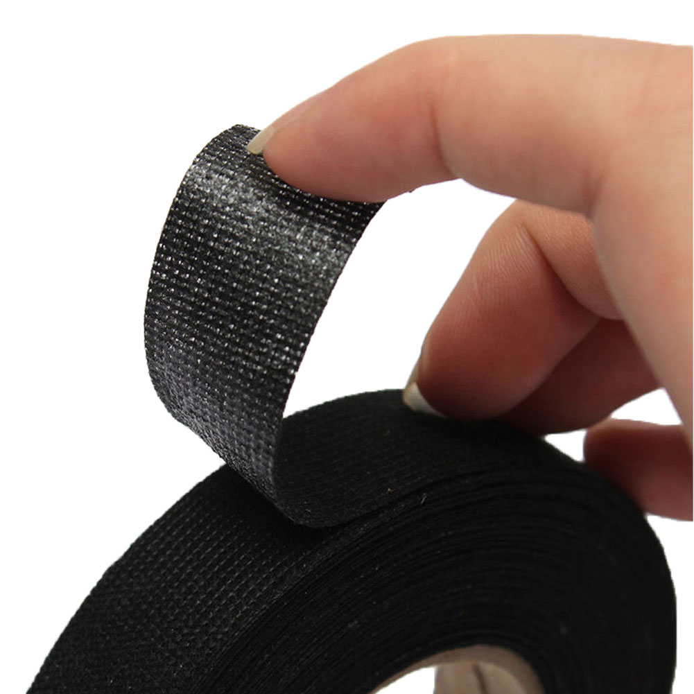 15 Mm X 25 M Selbstklebendes, Flammhemmendes, Nicht Entflammbares Samt-isolierband Für Autos, Hitzebeständig
