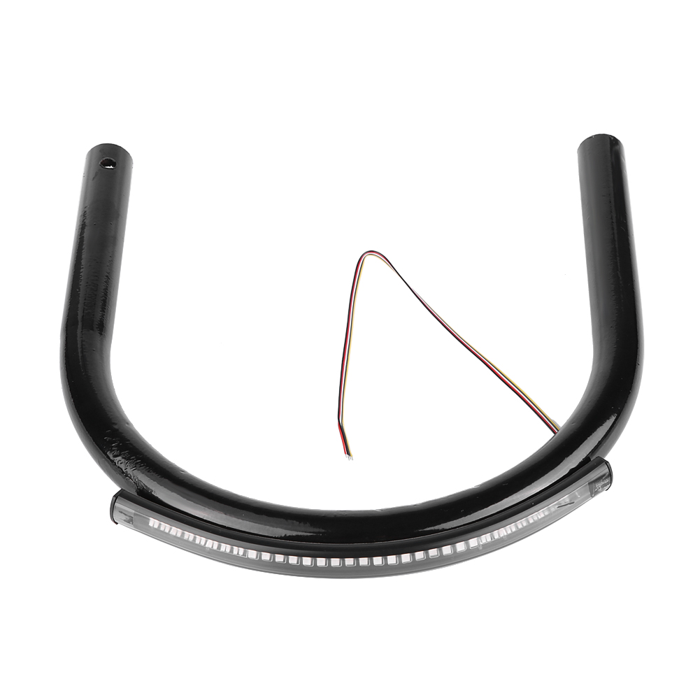 Hinterrad-motorradhalterung 175 Mm Rahmenschlaufe Led-halterung Schwarz Rechts Diy-zubehörteil