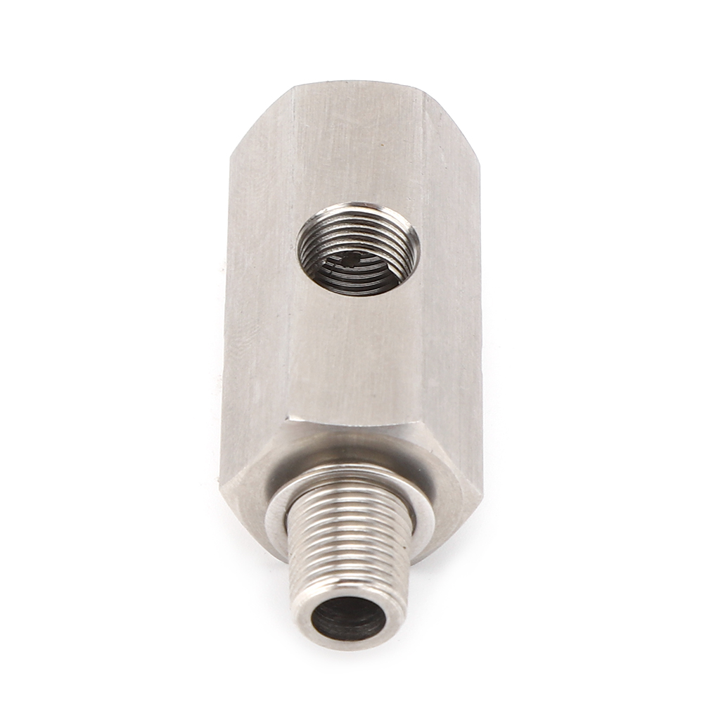 Öldrucksensor-t-stück 1/8 Zoll Npt Turbo-ölzulaufanschluss Edelstahl Autoteile 1/8 Zoll Npt