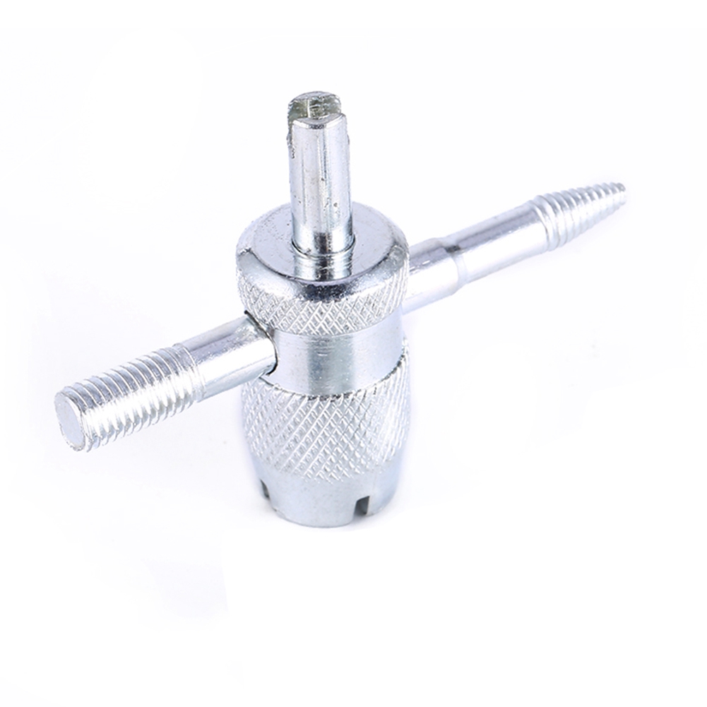Ventilschaft-ausbau-/einbausatz Für Pkw-, Motorrad- Und Lkw-reifen, 4-wege-schraubendreher Für Reifenreparaturen, Ventileinsatz-entferner