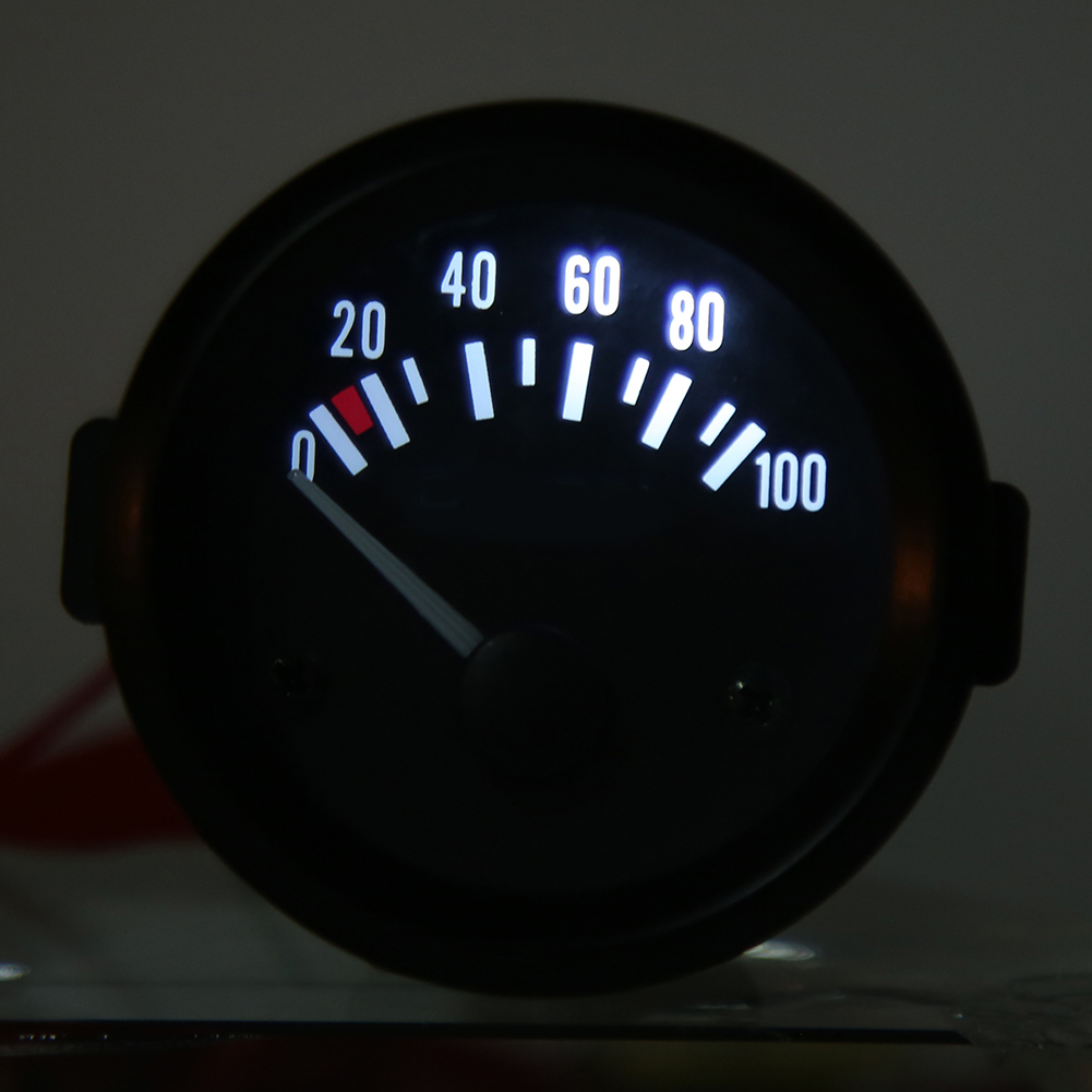 Öldruckanzeige Für Kraftfahrzeuge Mit Sensor 0-100 Psi 12v 52mm/2 Zoll
