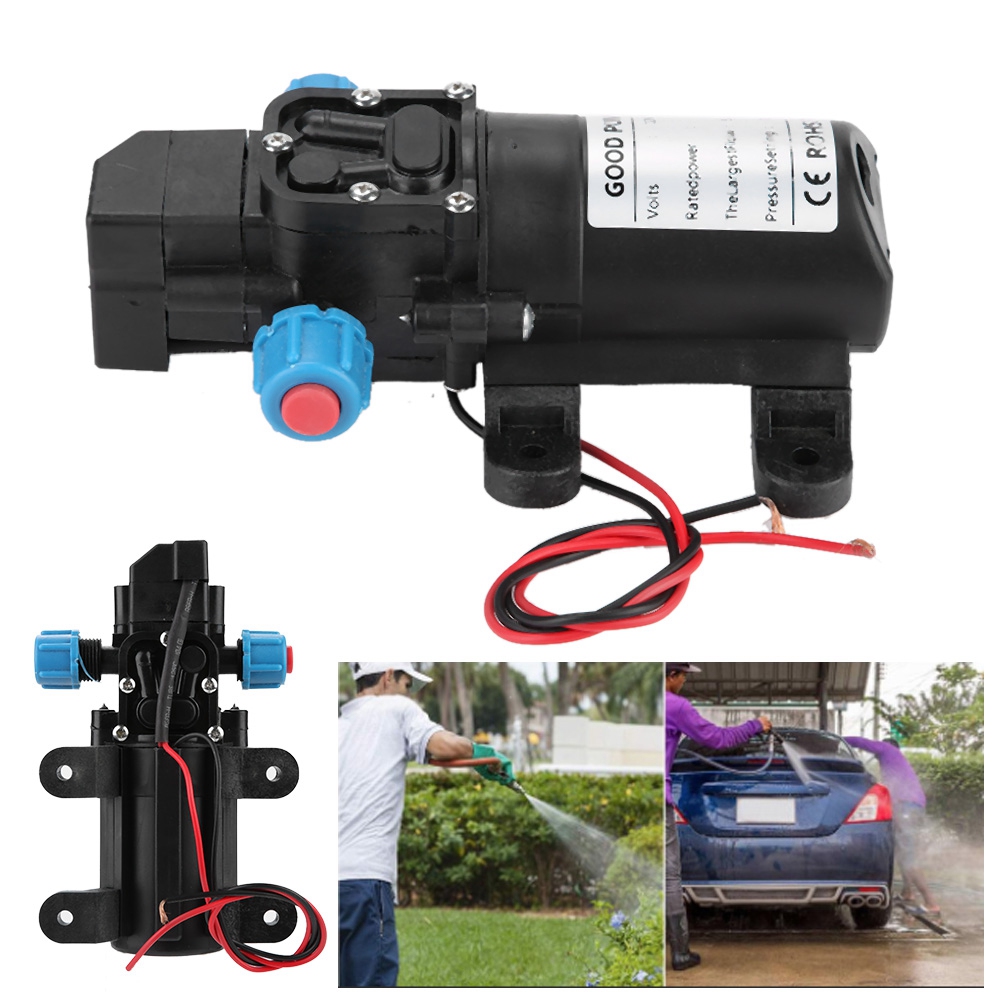 12v 60w 5l/min Wasserpumpe, Mikromembranpumpe Für Wohnmobile, Boote, Wohnwagen Und Camping