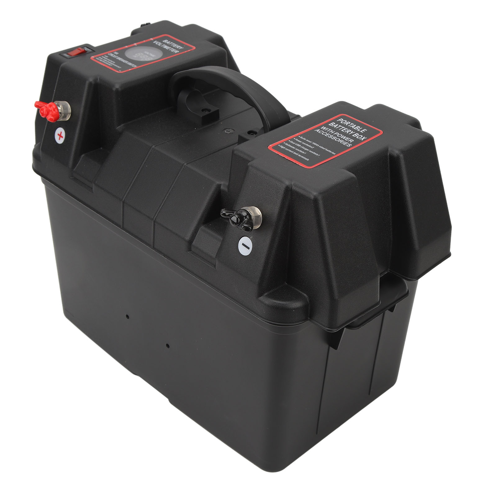 Intelligente 12-v-batteriebox Für Elektromotoren, Marine-stromversorgungszentrum Für Boote, Wohnmobile, Vans, Suvs, Atvs, Lkws Und Pkw