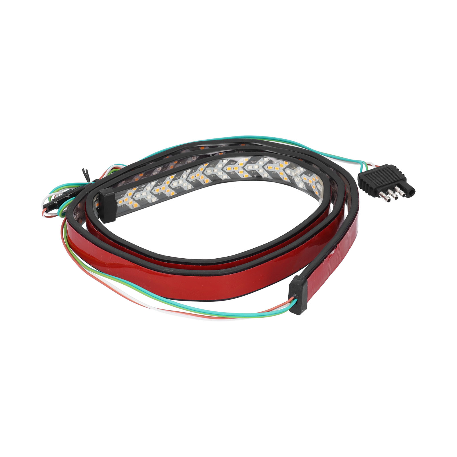 60-zoll-heckklappen-led-lichtleiste Für Lkw, Zweifarbig, 4-poliger Stecker, Wasserdicht (ip67), Ford-kompatibel