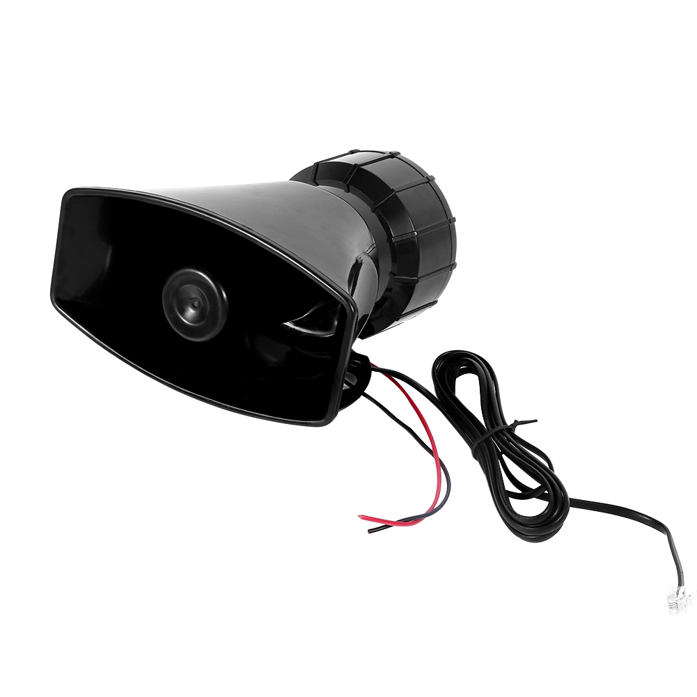 12v-hupe Mit 7 Tönen, Mikrofon Und Lautsprecher Für Auto, Boot, Lieferwagen Und Lkw