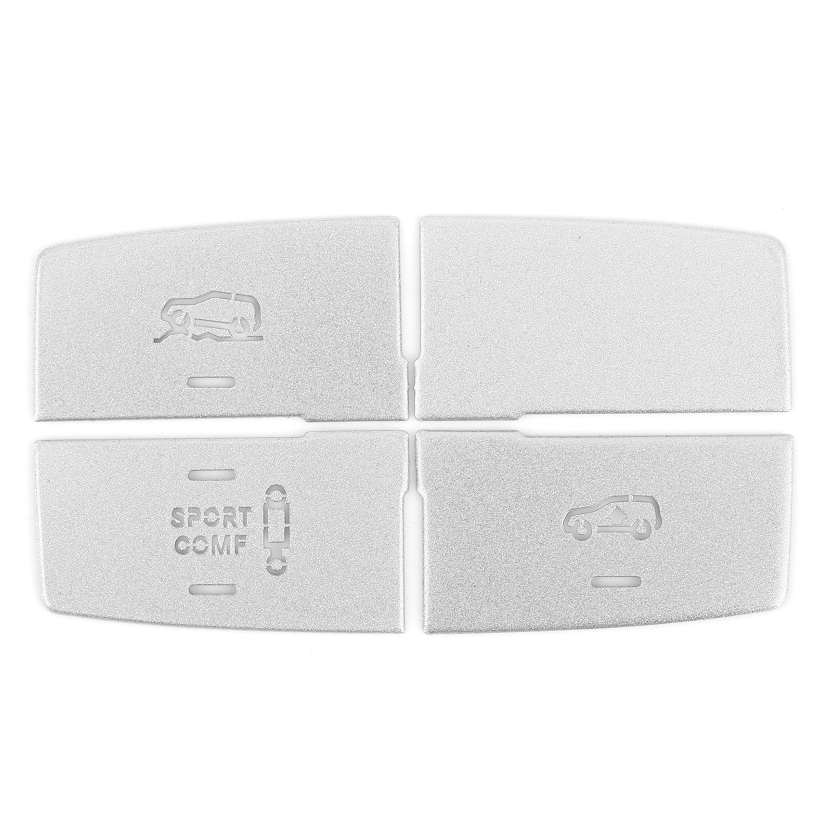 4 Verstellbare Aluminium-zierclips Für Mercedes Ml/gl/gle/gls, Aufkleber Zur Fahrwerksabstimmung, Ersatzteile, 4er-set.
