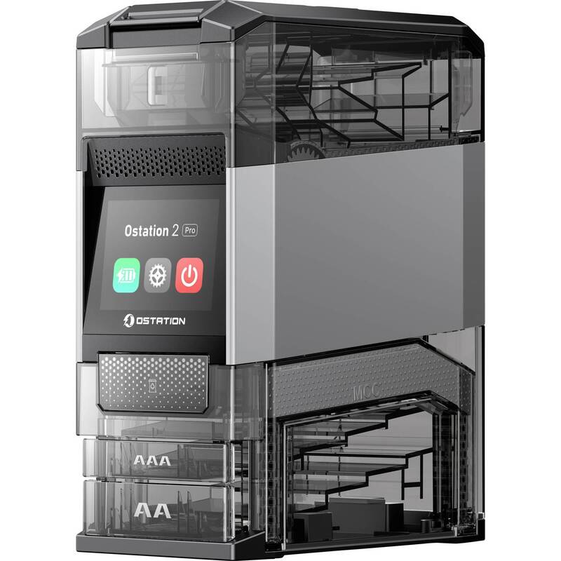 [gebraucht] B-ware Olight Rundzellen-ladegerät Ostation 2 Pro Liion Nimh Mignon Micro Ladegerät
