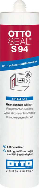 Ottoseal Silikon S-94 310ml C00 Transparent - 7094400
