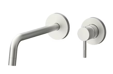 Unterputz-waschtischarmatur „steel Looking“ Mit Auslauf Und Strahlregler, 248 Mm. Paffoni Serie Jolly Jl106st70 Steel Looking