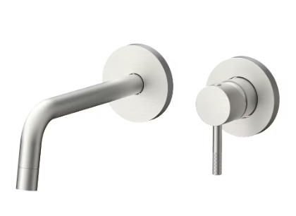 Unterputz-waschtischarmatur „steel Looking“ Mit Auslauf Und Strahlregler, 178 Mm. Paffoni Serie Jolly Jl105st70 Steel Looking