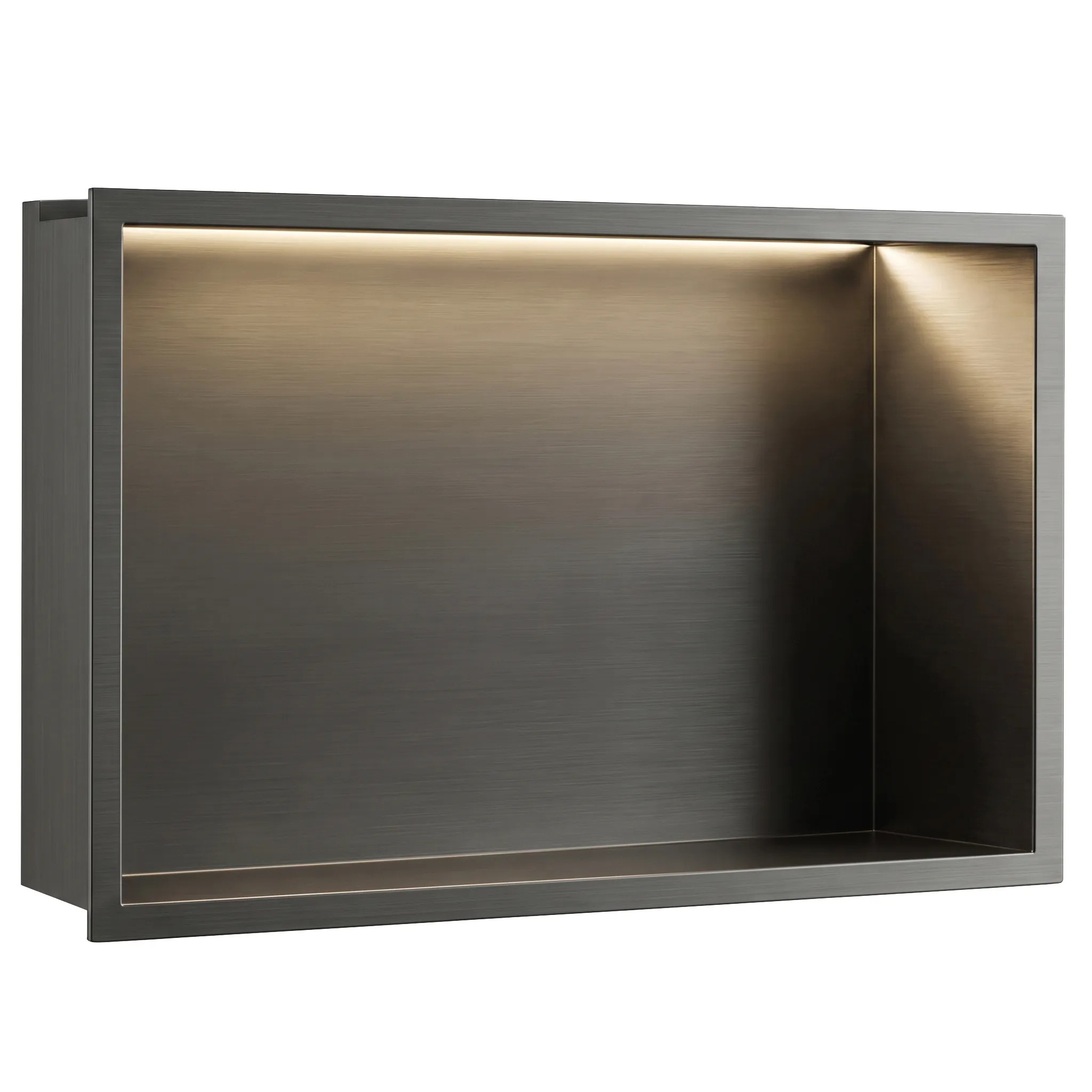 Rea Wandeinbau-badezimmerregal Led 30x45 Titan