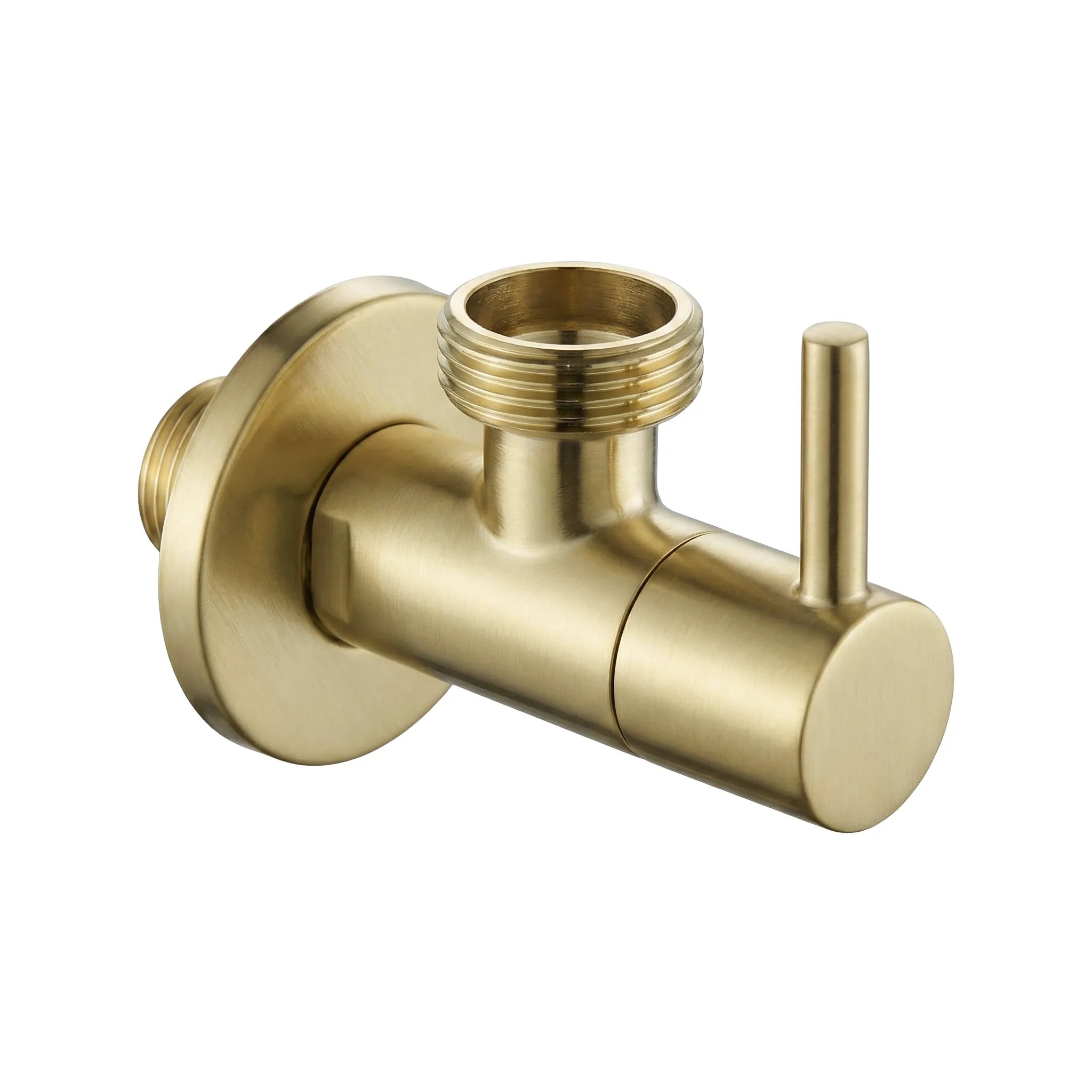 Rea Eckventil 1/2" X 3/4" Brush Gold