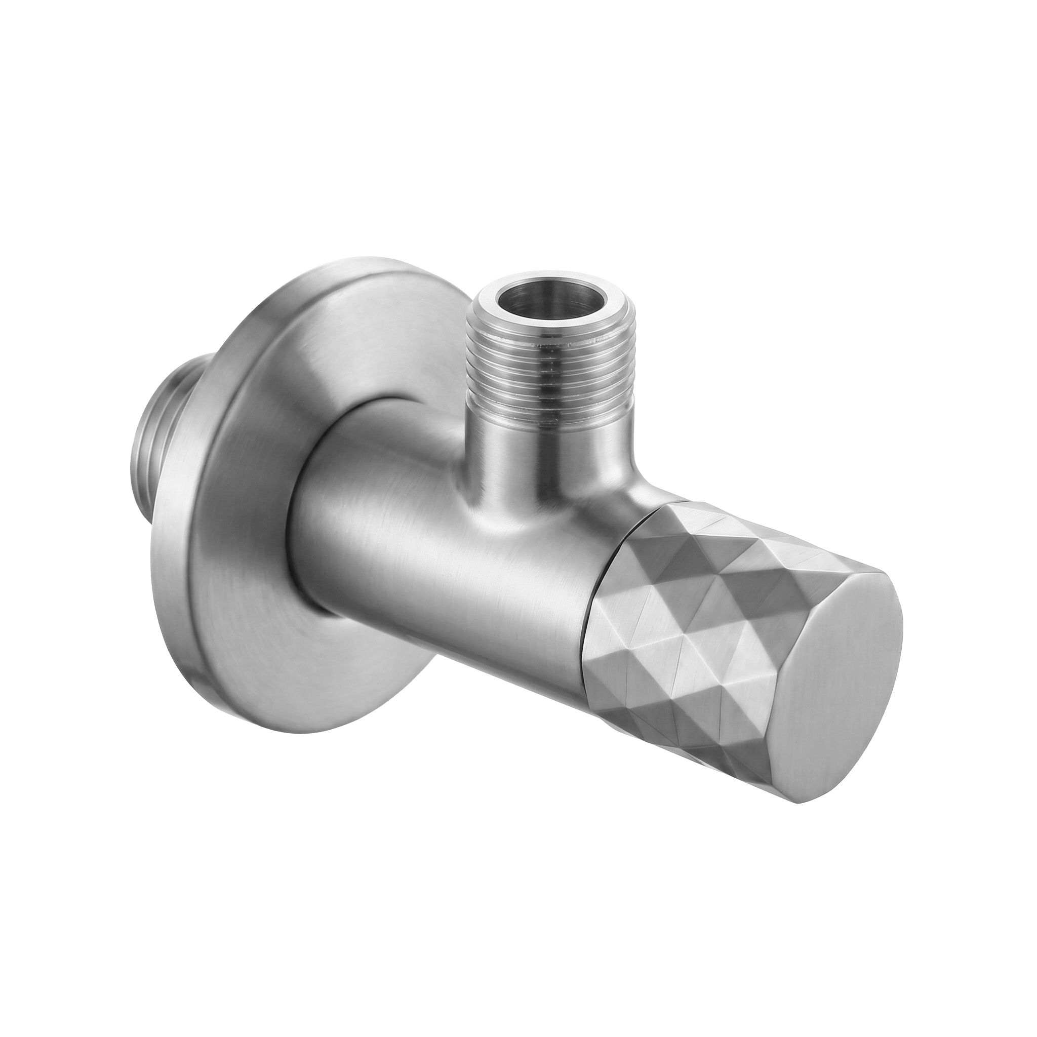 Rea Eckventil Diamond 03 1/2" X 3/8" Brush Nickel