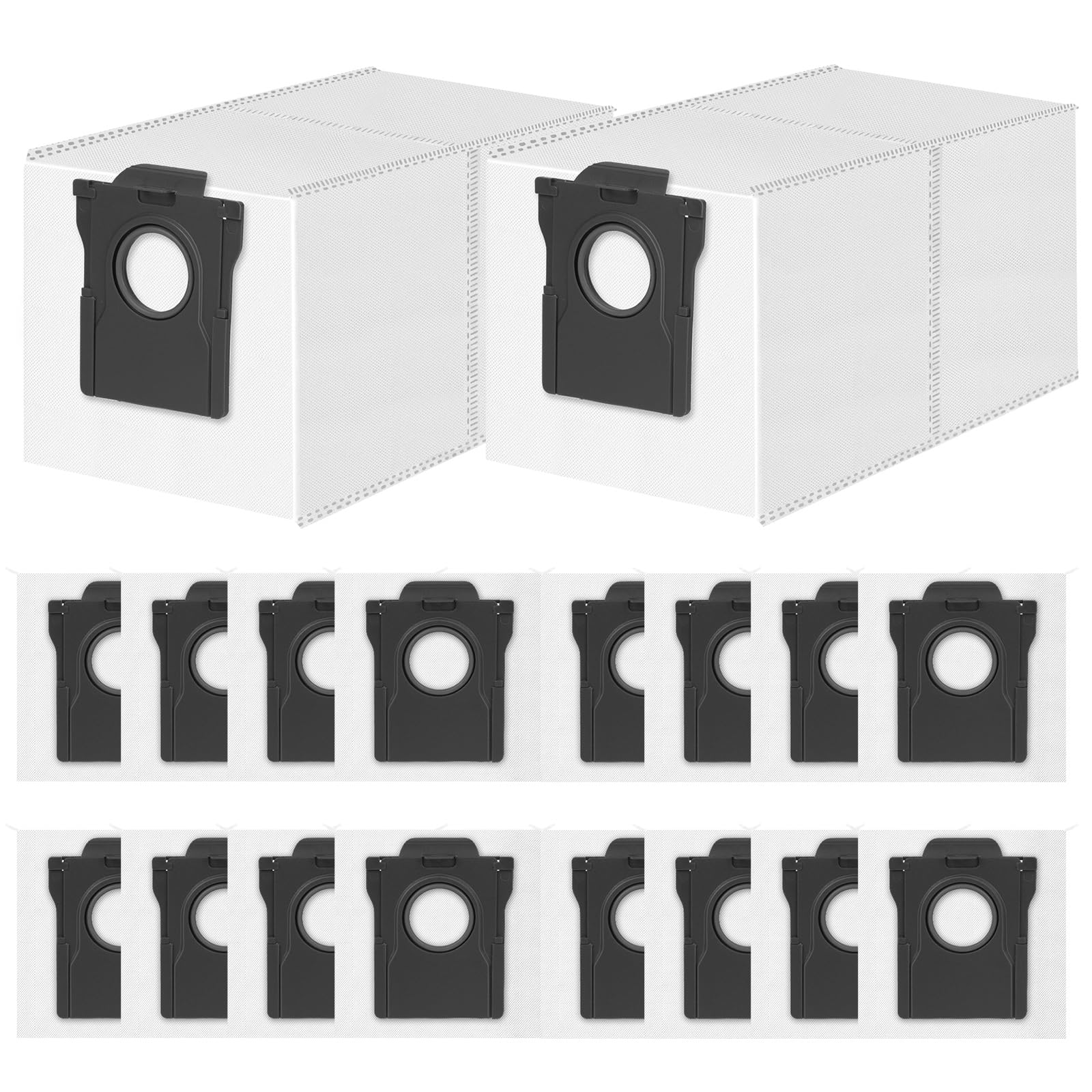 18 Staubbeutel Für Dreame L10s Ultra Gen2/gen3, X30/x40/x50/aqua10 Ultra L40/l50 Ultra Ae, L10s/l40s/l50s Pro Ultra, Für Mova E30/v50/e40/z50/z60/p50 Ultra Staubsauger, 3,2 L Ersatzbeutel Zubehör