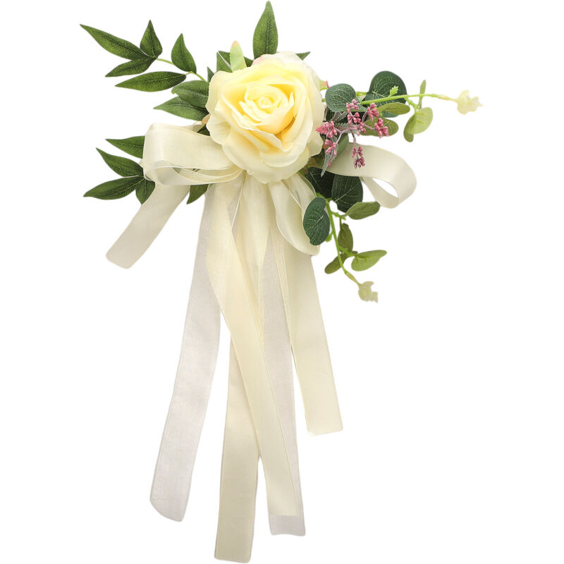 Mori Floral Stuhllehnendekoration Mit Echten Künstlichen Blumen Für Hochzeiten Und Bankette (3)