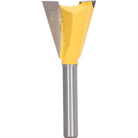 6-mm-schwalbenschwanzfräser (1/4 Zoll) Mit Schaftform, Hocheffizienter Holznutfräser Für 7/8-zoll-holzbearbeitung
