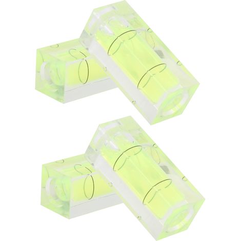 Quadratische Blasendetektor, Kleine Wasserwaage, Messwerkzeug Für 3d-drucker, 4 Stück