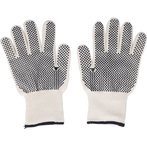 Professionelle, Hitzebeständige Und Bis 800 °c Isolierte Grillhandschuhe Für Kaminöfen, Geeignet Für Offenes Feuer.