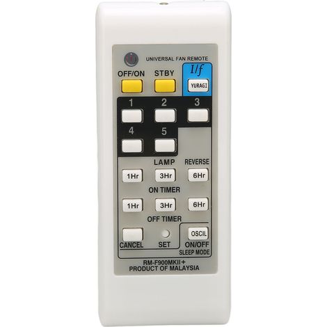 Ersatzfernbedienung Für Universelle Elektrische Ventilatoren, Große Reichweite, Für Zuhause, Hotel, Büro, Rm-f900mk