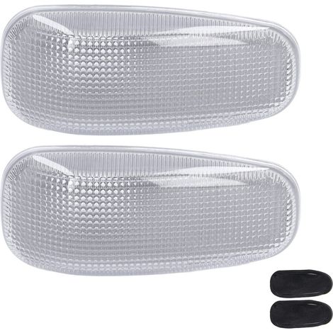 Seitliche Blinkergläser Mit Ersatzdichtungen, 2 Stück, Für Dodge Sprinter 2500 3500 (2003–2006), Weiß