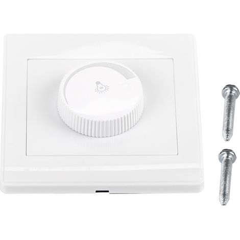 Drehbarer Wanddimmer, Drehknopf Zur Helligkeitsregelung, Wandschalter, Lichtschalter