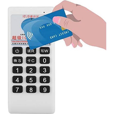 Rfid-kartenduplikator, Ic/id-smart-zugangskartenschreiber Mit Integrierter Led-beleuchtung, Rfid/ic/id-multifrequenzduplikator Mit Akustischem Alarm