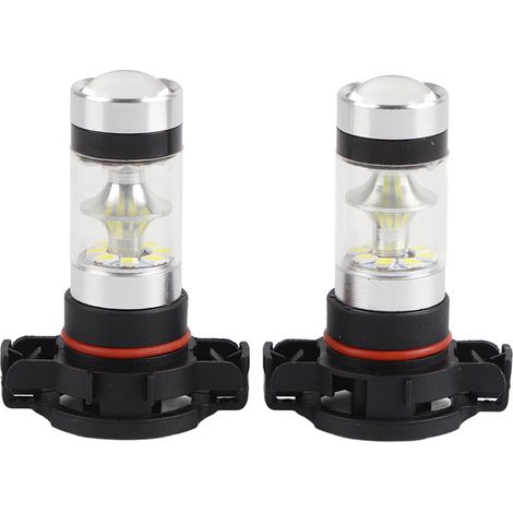 Stück 1224v 100w 6000k Weiße Led-nebelscheinwerferlampen Für Jeep Patriot 2015-2018