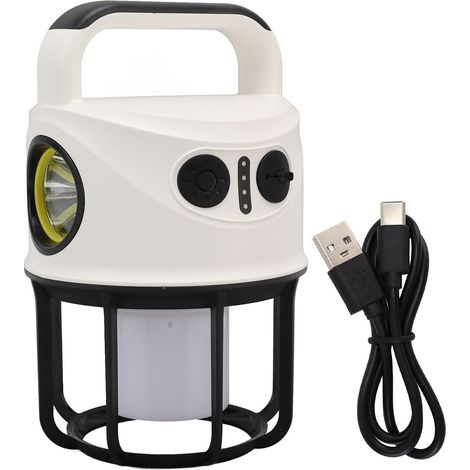 Led-campinglaterne, Tragbare Notfall-campinglampe Für Draußen, Wiederaufladbare Projektor-zeltleuchte
