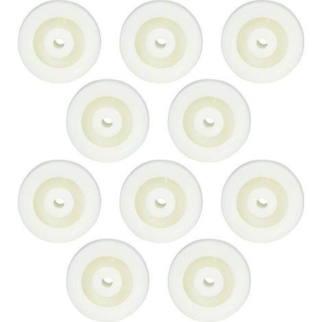 10-teiliges Nylon-radset, 2-zoll-unidirektional-polypropylen-lenkrolle, Maximale Traglast 20 Kg