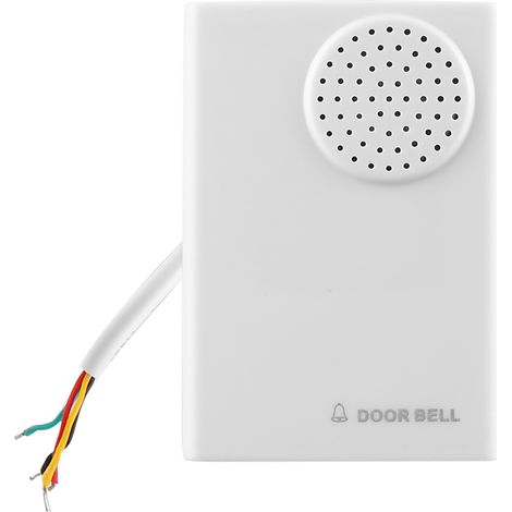Robuste, Kabelgebundene 2-v-türklingel Für Sicherheits- Und Zutrittskontrollsysteme In Haus Und Büro Mit Einer Lautstärke Von 20 Dezibel, 8,7 X 6 Cm