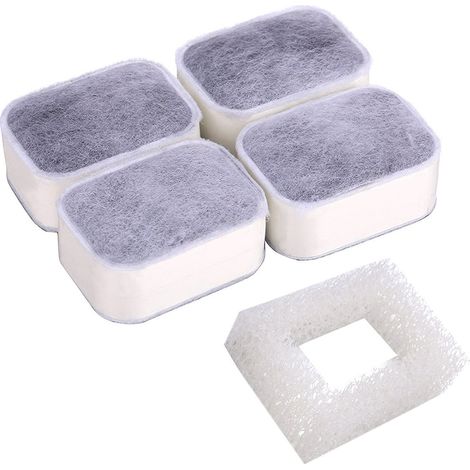 Ersatzfilter Für Trinkbrunnen, 1 Stück, Schaumstofffilter, 4 Stück, Premium-baumwoll-aktivkohle, Pet W