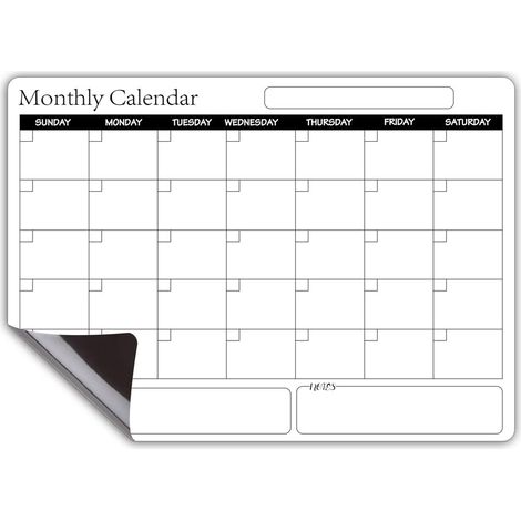 Haftkalender, Pinnwandkalender, Whiteboard-kalender Für Küche Und Büro