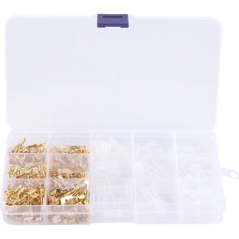Elektrischer Drahtverbinder, 270 Stück, Stecker Und Buchsen, Industriebedarf, 2,8/4,8/6,3 Mm