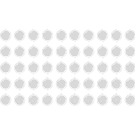 50 Stück Duschhaarfänger Aus Fiberglas Zur Schmerzlinderung, Praktisches, Dichtes Netz, Durchmesser 3 Mm, 3 Mm
