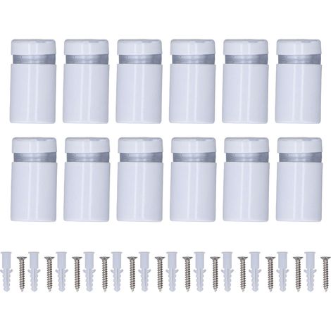 Wandmontage-set Aus Edelstahl, 12-teilig, Abstandsschrauben, 12 X 20 Mm, Werbemontage-set