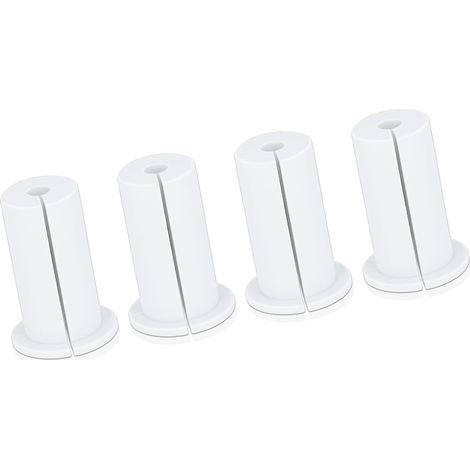 Stück 1-zoll-ethernet-kabel Mit Gummitülle Und Wandstecker Für Den Innen- Und Außenbereich, Weiß