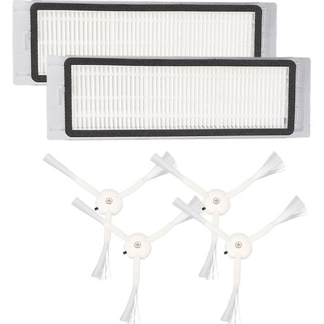 Seitenbürstenbaugruppe Für Staubsaugerfilter, Effiziente Reinigung, Optimale Leistung, Langlebiger Abs-gummi Für S50 Und S51