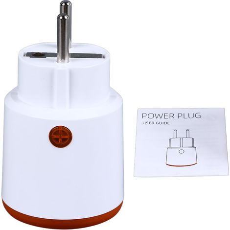 Intelligenter 16-a-stecker, Multifunktionale Sprachsteuerung, Mini-version Für Zigbee 3.0, Für Zuhause Und Unterwegs
