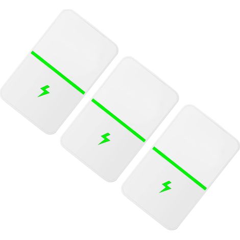 Energiespargerät, 3 Stück, Watt-stopp, Stromsparbox, Stabile Haushaltsspannung, Eu-stecker